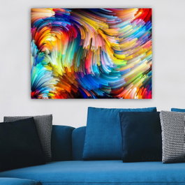 Wallity Lienzo decorativo Multicolor 70 x 100 cm
